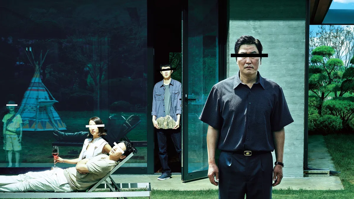 Scene from Parasite (2019), illustrating the list on The 2010s — Top 250 Narrative Features
