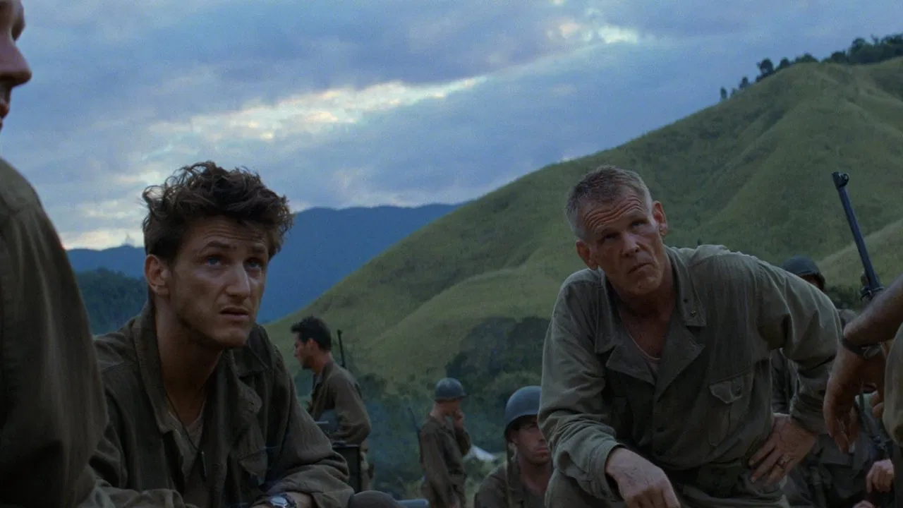 Scene from The Thin Red Line (1998)