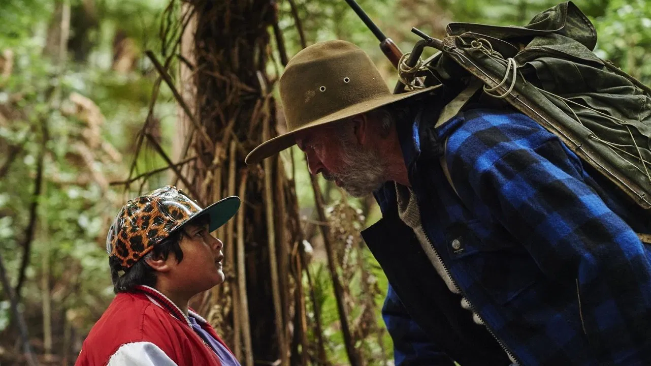 Scene from Hunt for the Wilderpeople (2016), illustrating the list on Films Featuring Te Reo Māori