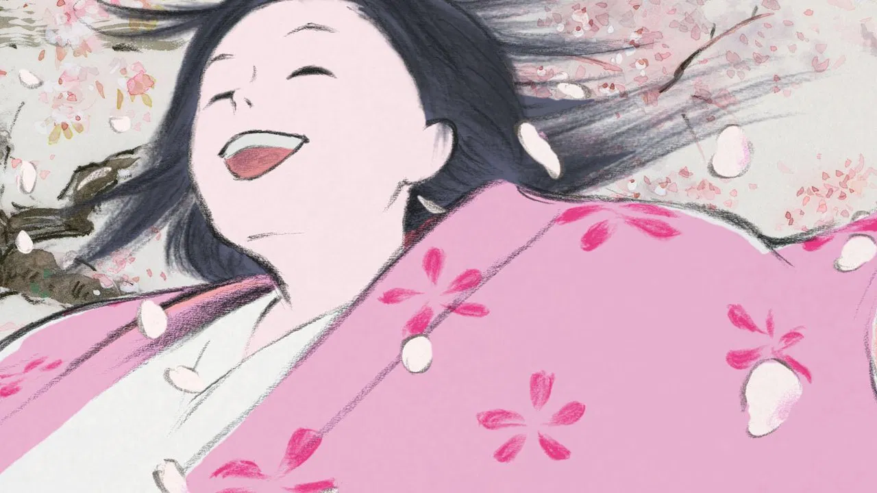 Scene from The Tale of The Princess Kaguya (2013)
